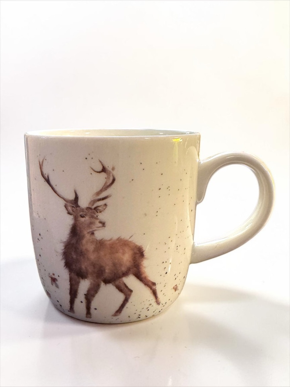 Royal Worchester Wrendale by Hannah Dale Wild at Heart Bone China Mug Deer